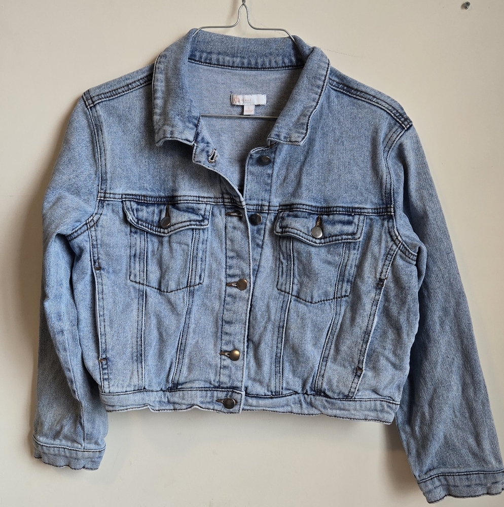Crop Denim Jacket